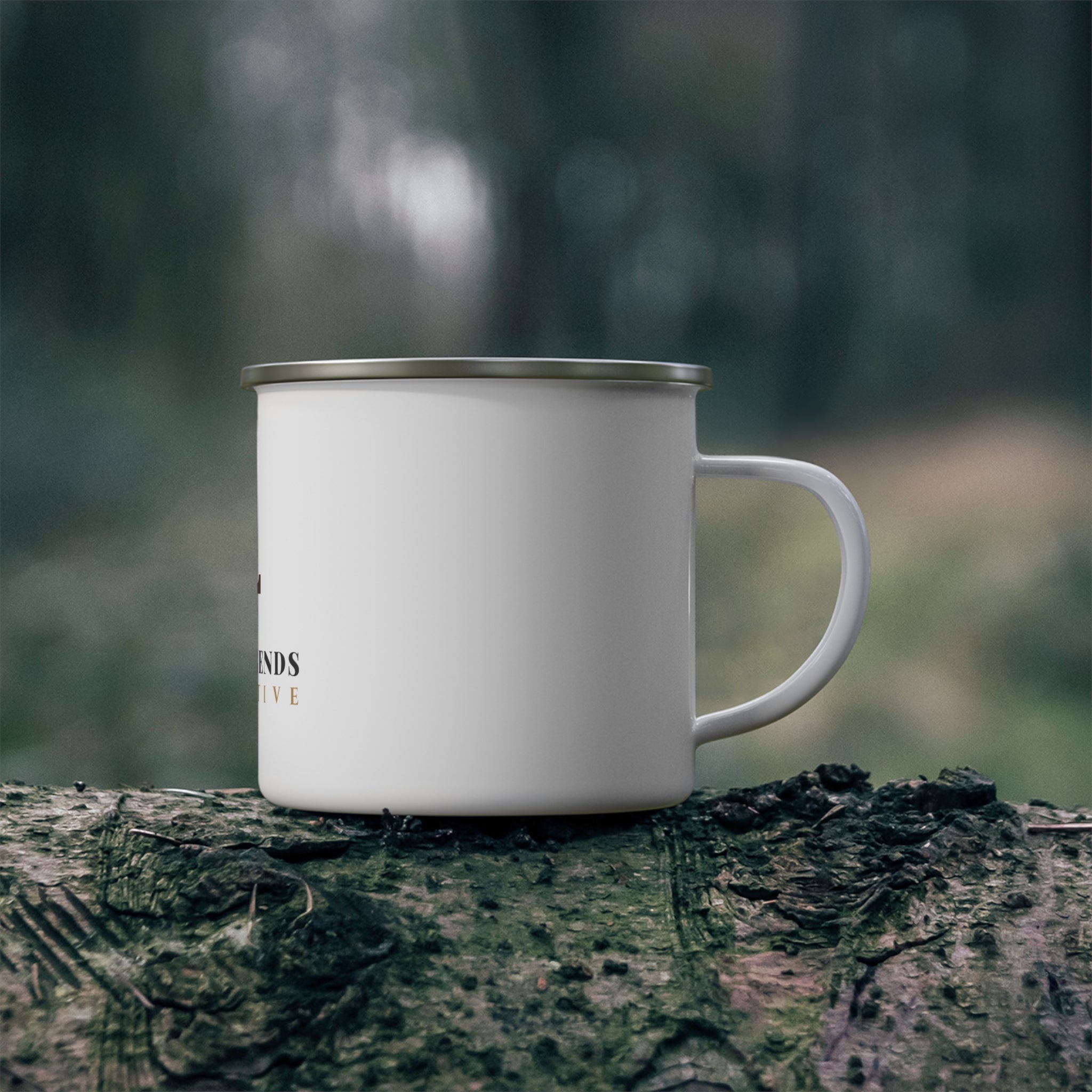 Arena Legends Collective Enamel Camping Mug – Rustic Outdoor Coffee Cup