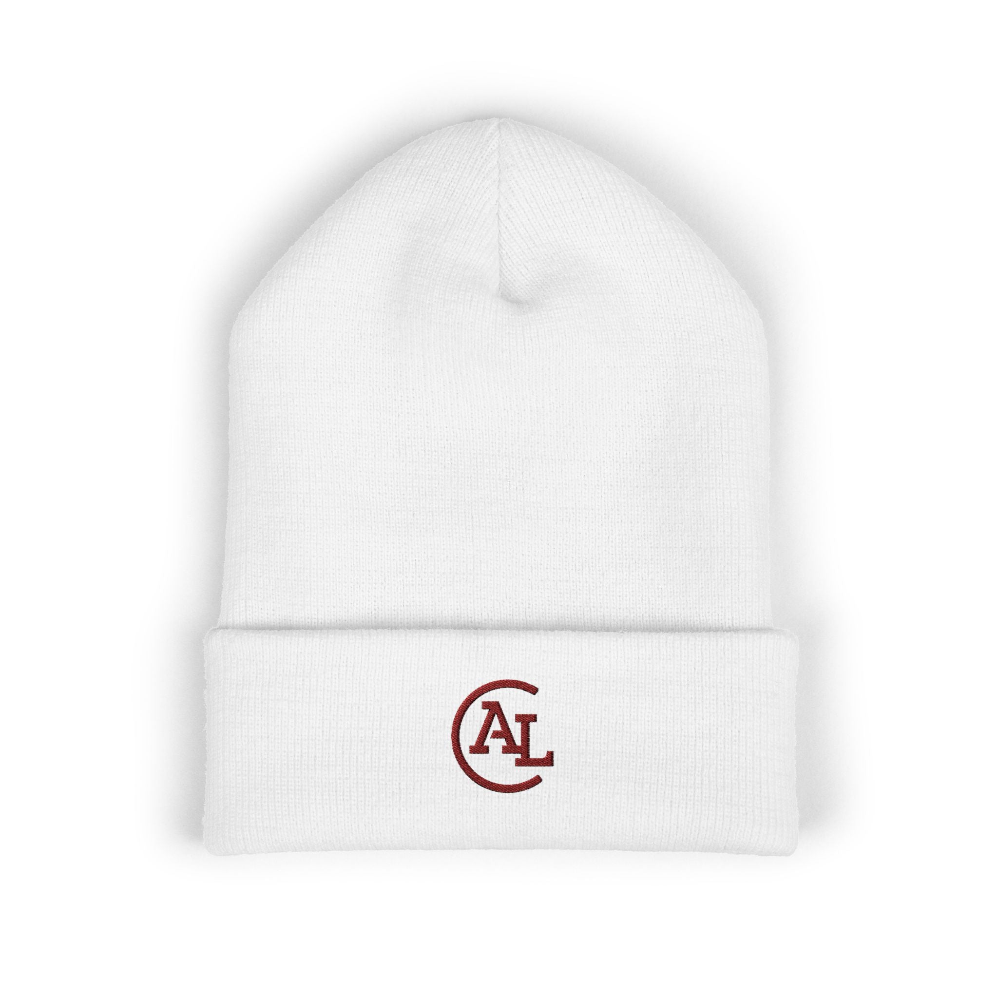 Embroidered 'ALC' Classic Cuffed Beanie